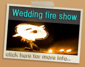 Wedding Fire Shows